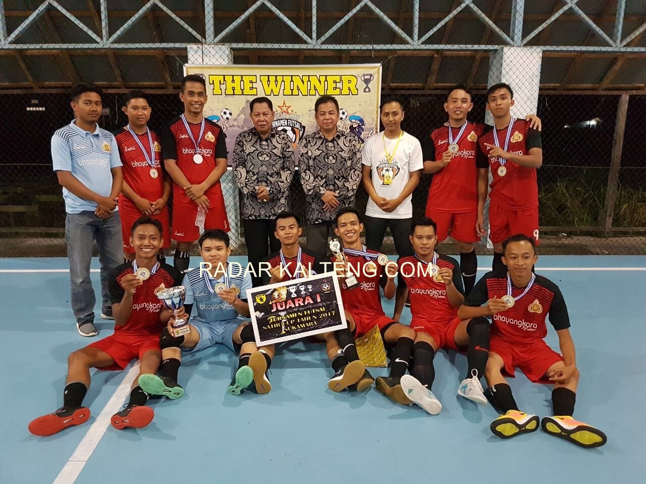 Sukses!!! Bhayangkara FC Juara Turnamen Futsal Satir Cup