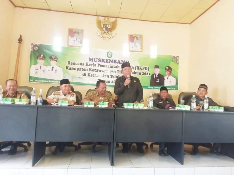 Pesan Bupati Katingan, Pelaksanaan Anggaran Tahun 2020 Harus Bebas KKN