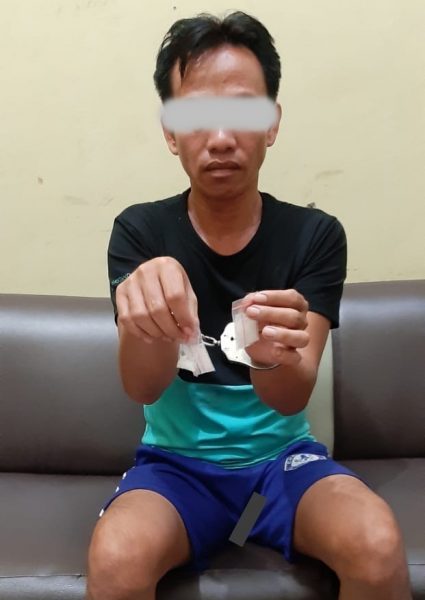 Sempat Berkelit, Warga Pilang Munduk Diduga Edarkan Sabu-sabu