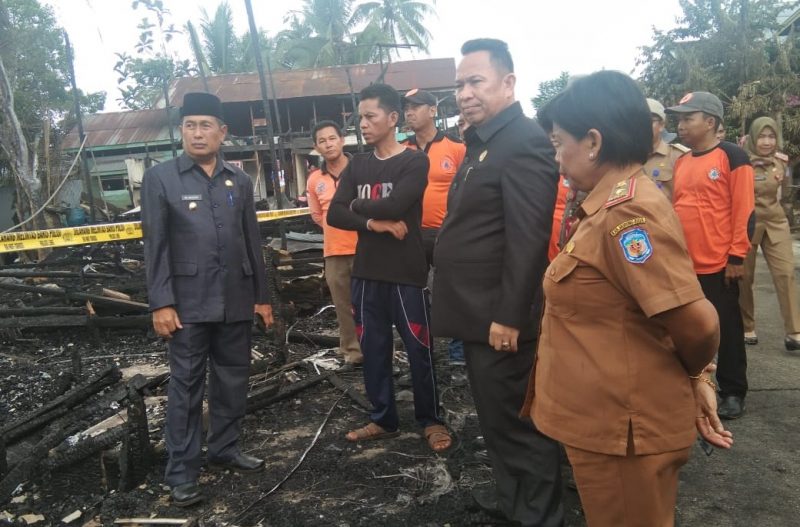 Enam Rumah Warga Hangus, Kerugian Ditaksir Capai Rp995 Juta