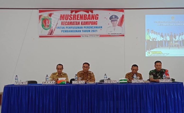 Sekda Katingan: Musrenbang Merupakan Salah Satu Tahapan Proses Perencanaan Pembangunan