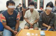 Usai Transaksi Sabu-sabu, Dua Pria dan Satu Wanita “Nginap” di Kantor Polisi