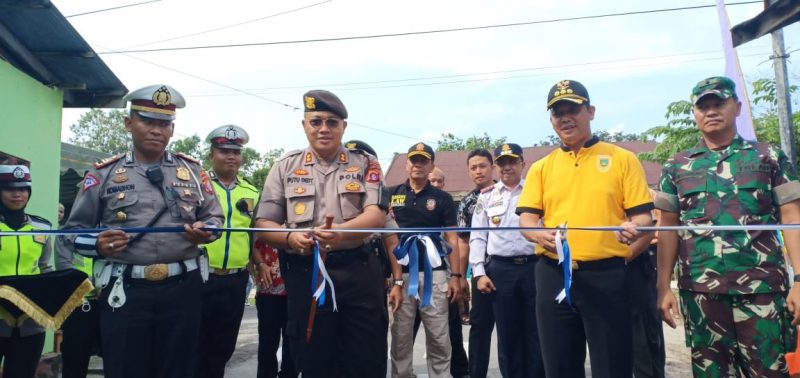 Kapolres Resmikan Kampung Tertib Lalu Lintas