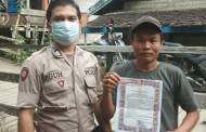 Cegah Covid-19, Polsek Katingan Hulu Aktif Sosialisasikan Maklumat Kapolri