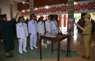 Bupati Kapuas Lantik Lima Kades dari Lima Kecamatan