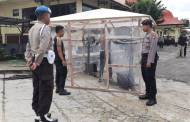 Masuk Mapolres Sukamara, Anggota dan Masyarakat Wajib Ikuti SOP