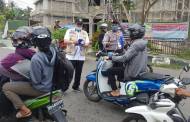 Cegah Covid-19, Tim Satgas Lakukan Sosialisasi Berjalan dan Bagikan Masker
