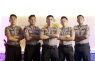 Lewat Lagu, Band Polres Kobar Edukasi Masyarakat Cegah Covid-19