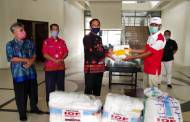 Wabup Katingan Terima Bantuan APD dan Masker dari Pengda IOF Kalteng