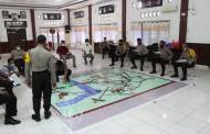 Hadapi Dampak Virus Corona, Anggota Polres Mura Laksanakan Latihan TFG