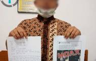 Sebar Hoax Lockdown, Pemuda ini Minta Maaf