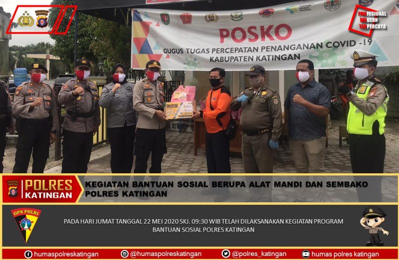 Kunjungi Bartim, Gubernur Pantau Penanganan Covid-19 dan Serahkan Bansos