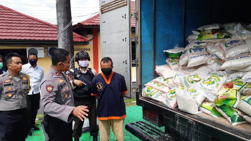 Praktik Beras Oplosan Digrebek, Dipasarkan di Kobar, Lamandau dan Sukamara