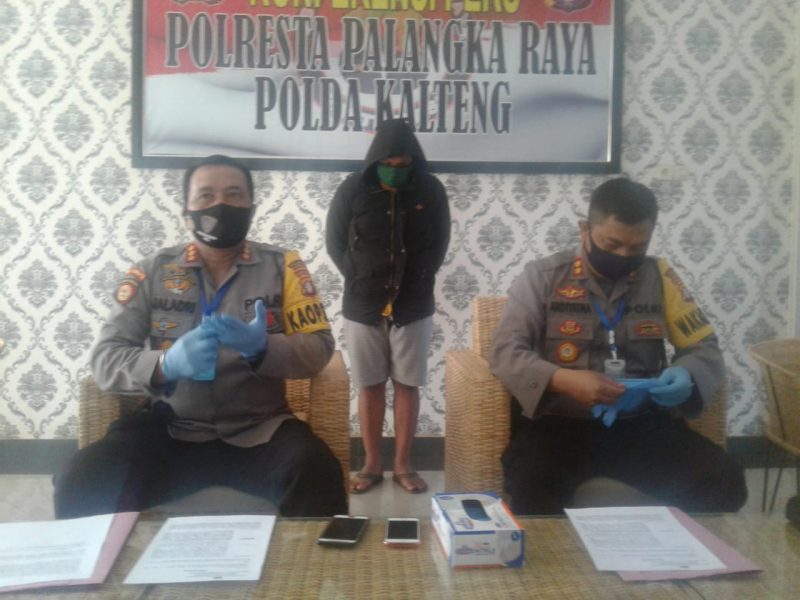 Ngamuk Sambil Bawa Sajam, Warga Kapuas Diamankan Petugas