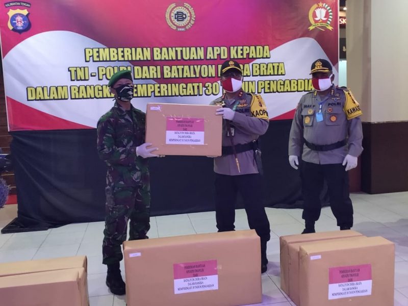 Ratusan Ribu Masker Tersalurkan ke Seluruh Wilayah Kalteng