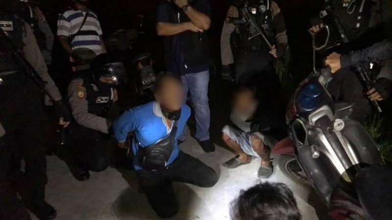 Digerebek Lagi Timbang Sabu, Pelaku Sempat Berusaha Melarikan Diri