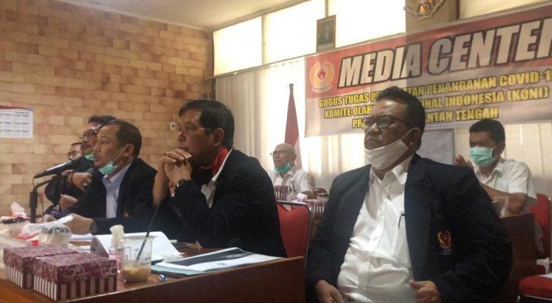 Rapat KONI se-Indonesia, Kalteng Sampaikan Berbagai Usulan