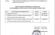 RSUD Puruk Cahu Tetapkan Tarif Rapid Test, Berikut Ini Penjelasanya