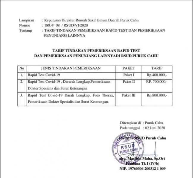 4.890 Kepala Keluarga di Batara Terima BLT-DD