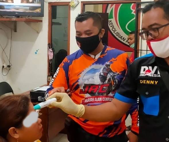 Adu Kuat di Jalan Lintas Tanjung Riu, Pengendara Vixion dan Jupiter Terluka