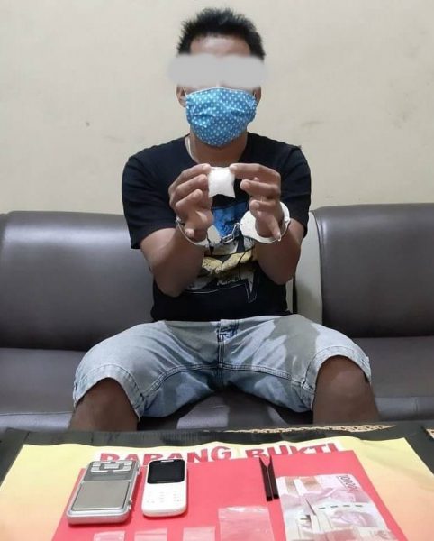 Digerebek Lagi Timbang Sabu, Pelaku Sempat Berusaha Melarikan Diri