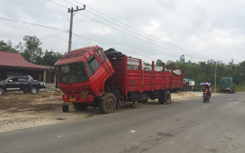 Ulin Proyek Siring Jalan Desa Malah Dicuri, Ya Masuk Penjara