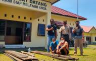 Ulin Proyek Siring Jalan Desa Malah Dicuri, Ya Masuk Penjara