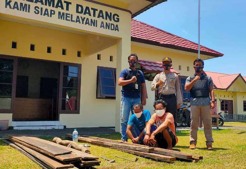 Ulin Proyek Siring Jalan Desa Malah Dicuri, Ya Masuk Penjara