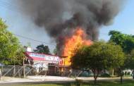 Warung Makan Kosong Hangus Terbakar
