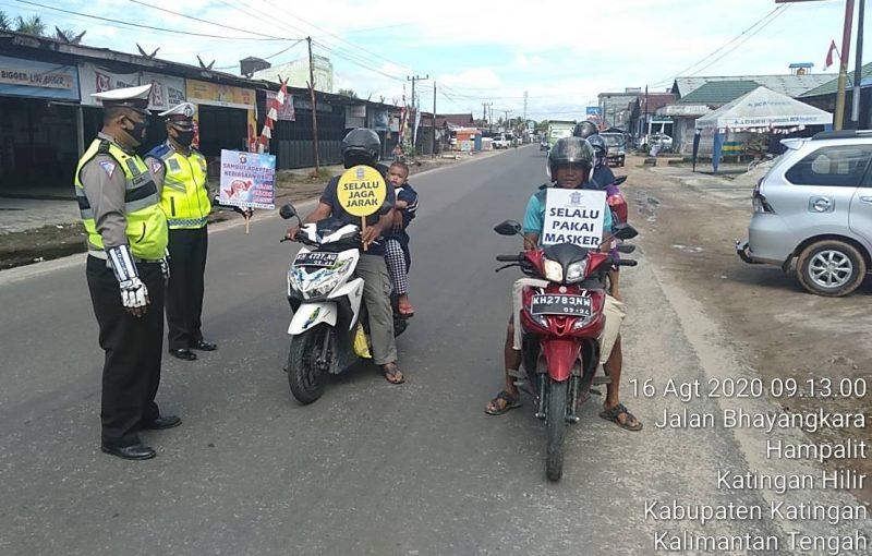 Satlantas Polres Sukamara Gelar Lomba Menggambar Tingkat SD dan SMP
