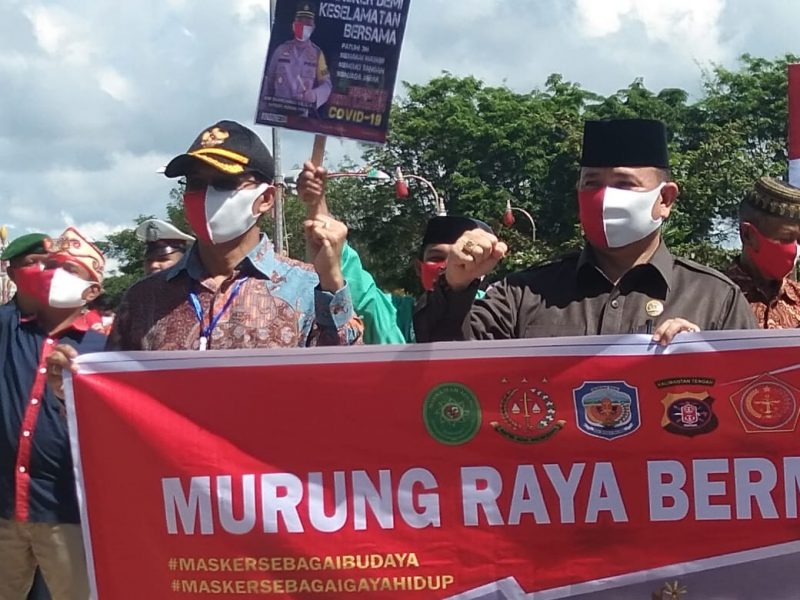 Polres Katingan Gelar Apel Launching Tim Reaksi Cepat Penindakan Prokes Covid-19