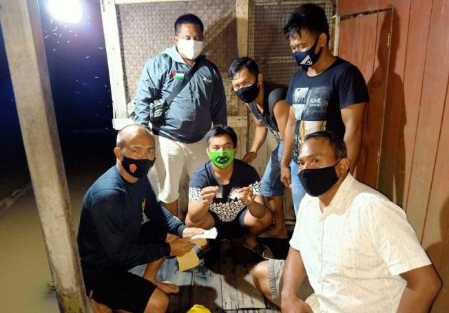 Hadapi Porwanas 2021, Atlet SIWO Kalteng Jajal Lapangan Malam Hari