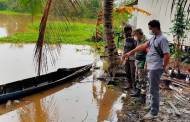 Antisipasi Banjir, Polsek Danau Sembuluh dan Koramil Rutin Cek DAS Seruyan