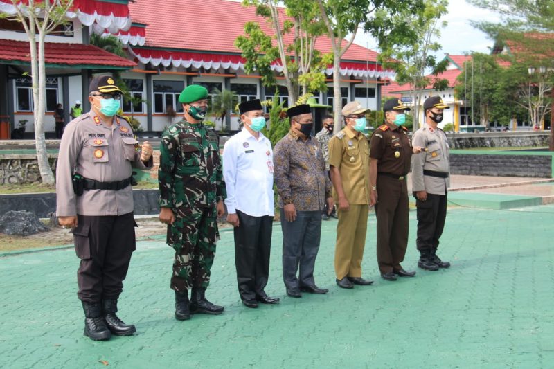 Kapolres Dampingi Bupati Sukamara Cek Kesiapan Sarpras