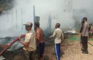 Tabung Gas Meledak, Empat Bangunan Terbakar, Kerugian Capai Rp600 Juta