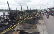 26 Bangunan di Komplek Pasar Sejumput Ludes Terbakar