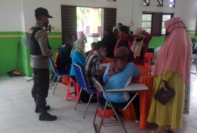 Polsek Lunci Siap Lakukan Pengamanan Pentahapan Pilkada 2020