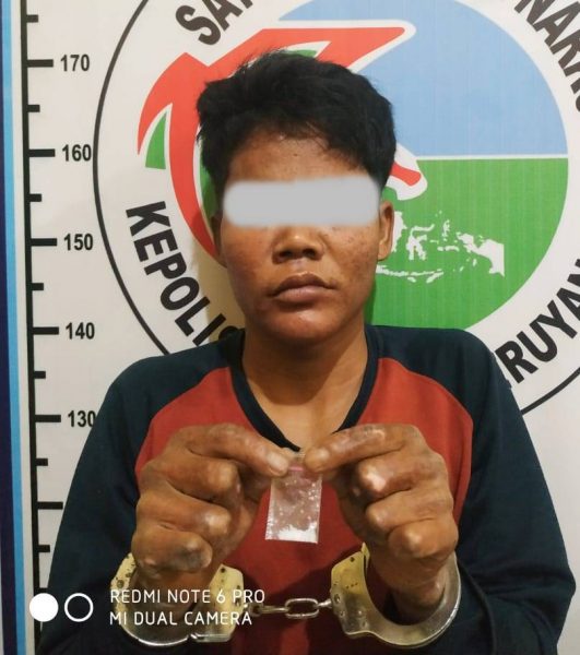 Miliki Sabu, Warga Sungai Undang Diamankan Polres Seruyan