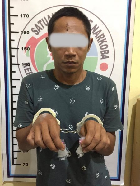 Diduga Pengedar, Warga Desa Terawan Kedapatan Miliki 22 Paket Sabu