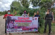 Tingkatkan Kesadaran Terkait Karhutla, Polsek Hanau Berikan Sosialisasi