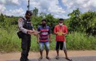 Polsek Hanau Terus Ajak Masyarakat Cegah Karhutla