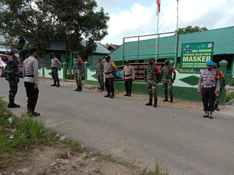 Antisipasi Karhutla, Polsek Seruyan Tengah Sosialisasikan Maklumat Kapolda Kalteng
