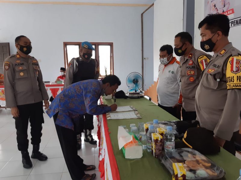 Tingkatkan Sinergitas, Polsek Danau Sembuluh dan Koramil Telaga Pulang Gelar Apel Bersama