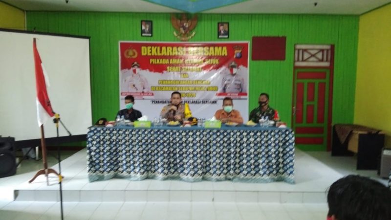 SIMULASI, Seorang Warga Emosi Lantaran Diarahkan ke Bilik Khusus