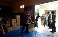 Polres Seruyan Amankan Kedatangan Logistik Pilkada di Kantor  KPUD