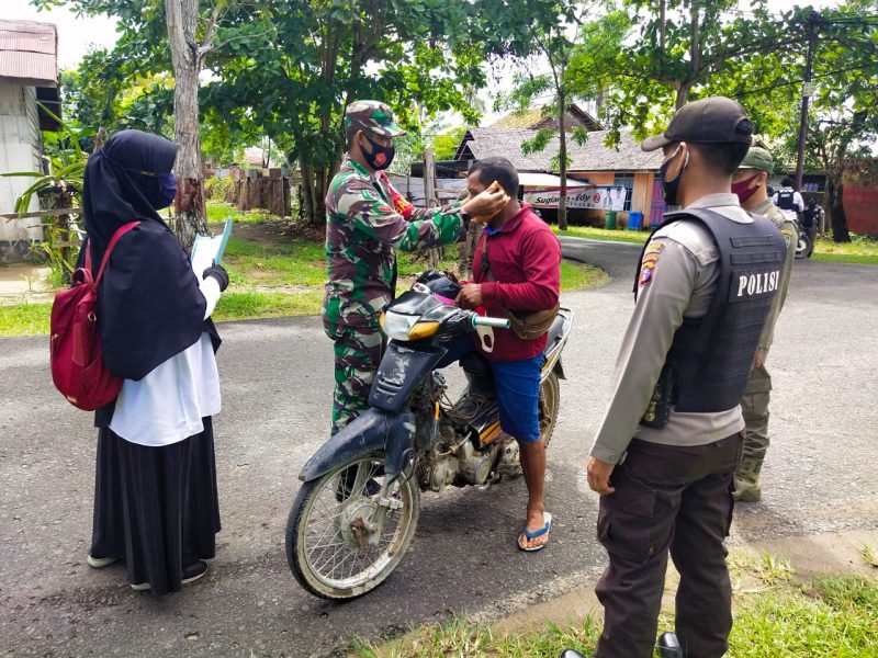 Operasi Yustisi, Polsek Seruyan Hilir Menyisir Kota Kuala Pembuang
