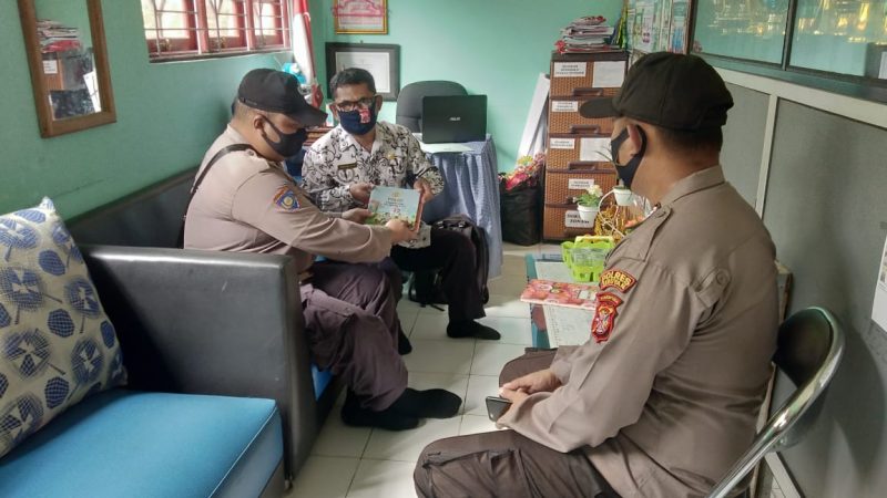 Sosialisasikan Maklumat Kapolri Tentang Kepatuhan Prokes Dalam Pelaksanaan Pilkada 2020