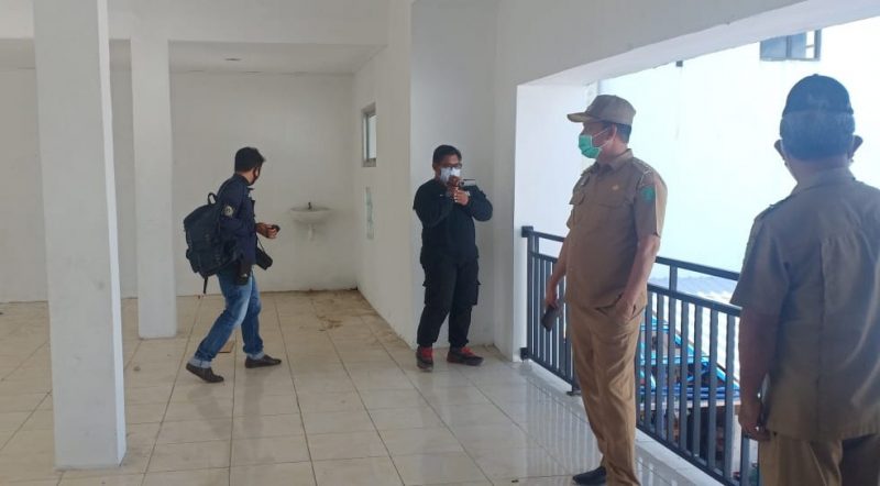 Bupati Tinjau Perluasan Lahan Parkir Pasar Saik