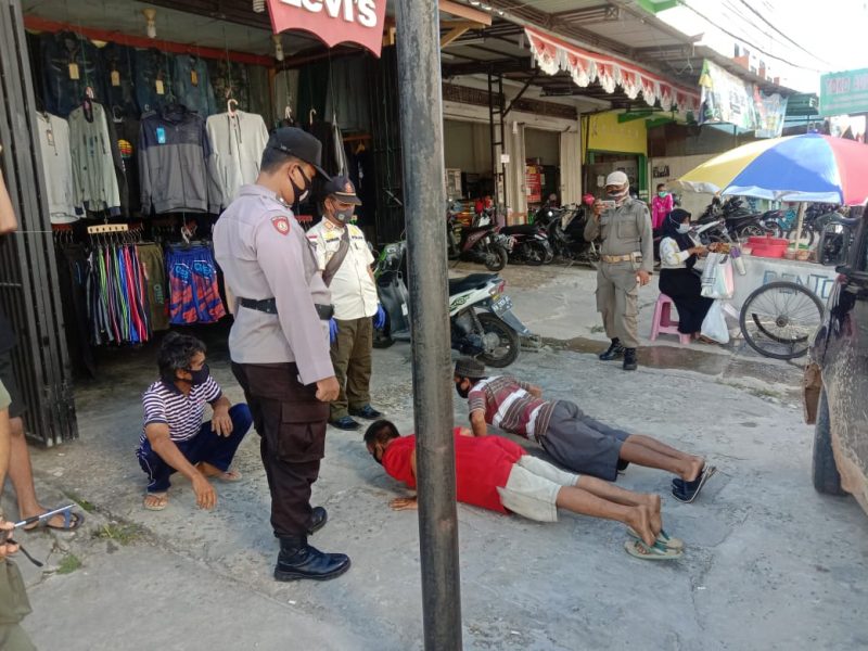 Tingkatkan Kesiapsiagaan, Polsek Hanau Gembleng Kemampuan Satpam