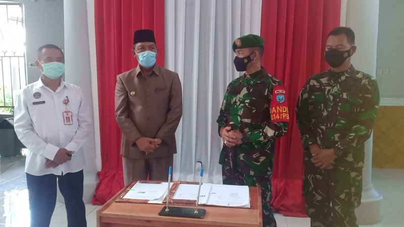Pemkab Sukamara Hibahkan Tanah ke TNI AD